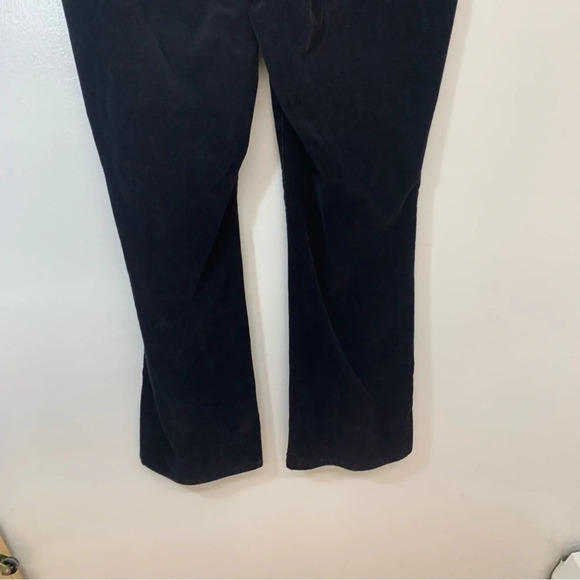 Talbots Corduroy Pants Woman Size 18‎  Curvy Black Straight Leg Pockets Stretch - Picture 6 of 12